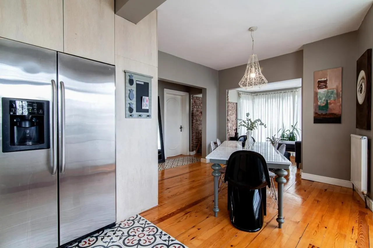 Modern Apartment With Stylish Interior In Beyoglu Stambuł